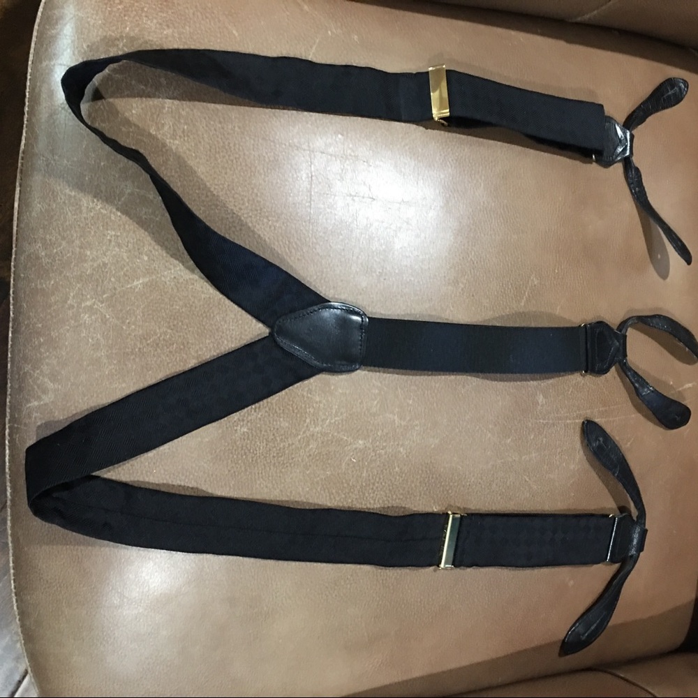 Men’s 100% Silk Braces (Suspenders) - Picture 5 of 6